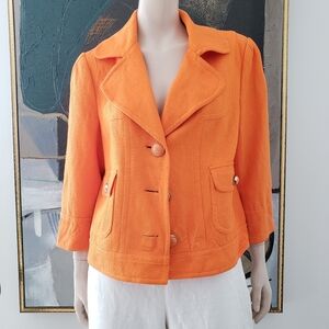 Nygard Collection | Linen-blend Blazer